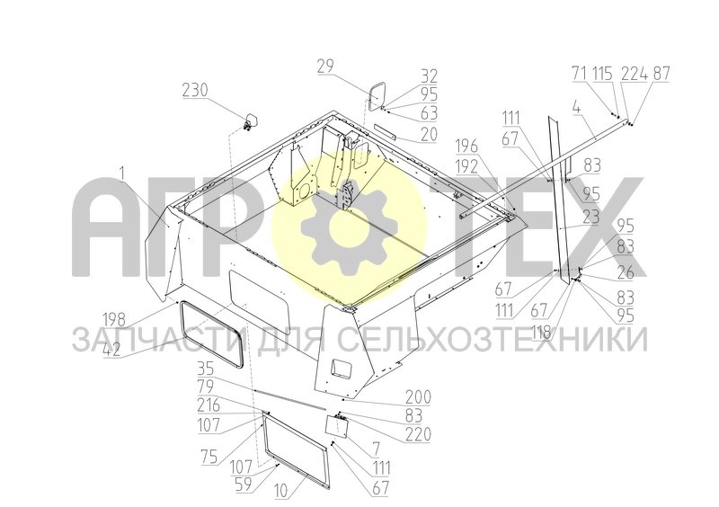 Строение верхнее (181.49.17.000) (№115 на схеме)